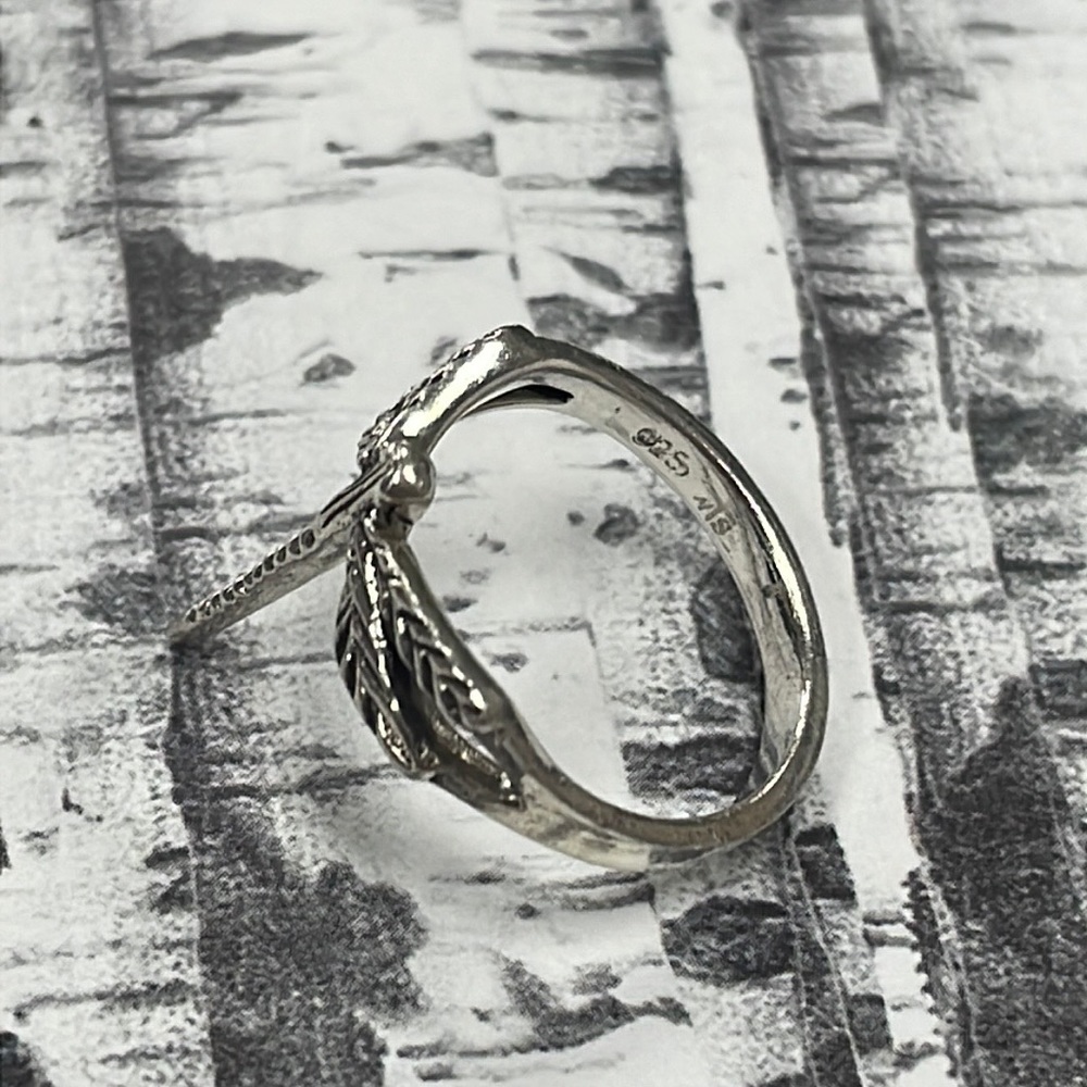 Silver Dragonfly Ring - image 3